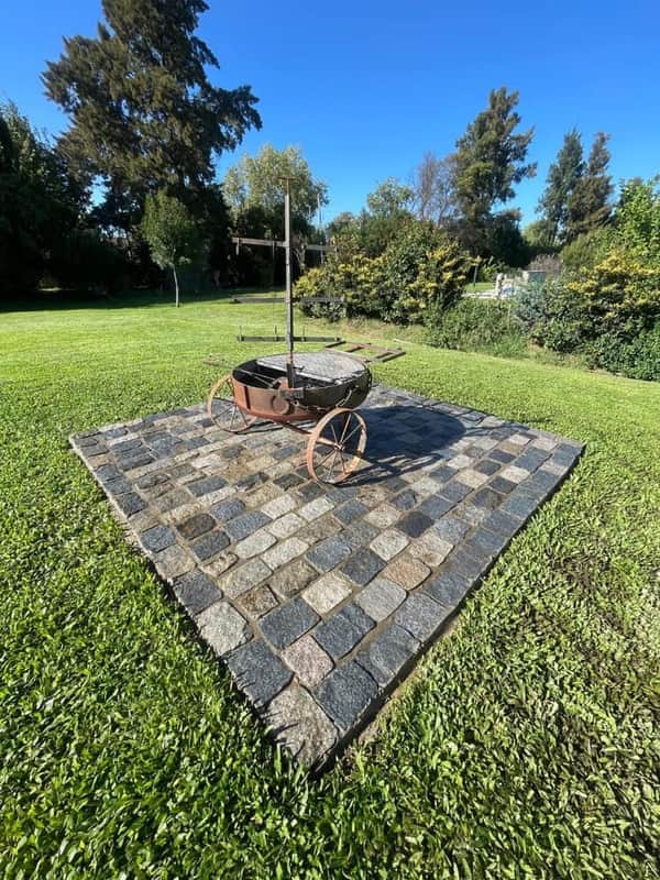 Instalación de pórfido - Piedras Canning